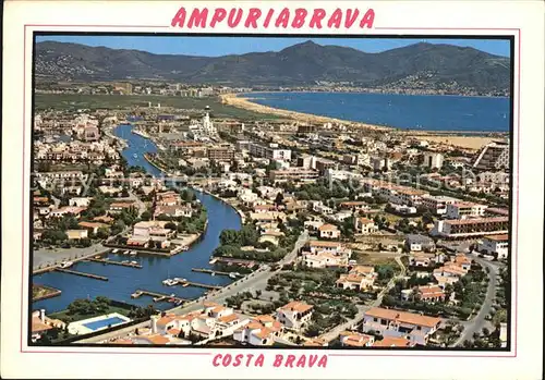 Ampuriabrava Luftbild Kat. Costa Brava