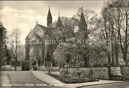 Gernrode Harz Stiftskirche Sankt Cyriakus Kat. Gernrode Harz