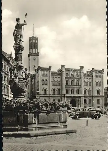 Zittau Marsbrunnen am Rathaus Kat. Zittau
