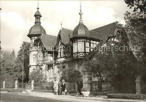 Gernrode Harz Ferienheim Thomas Muentzer VEB Montan Leipzig Kat. Gernrode Harz