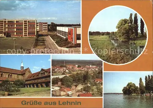 Lehnin Schiffergraben Klosterkirche Klostersee Kat. Kloster Lehnin