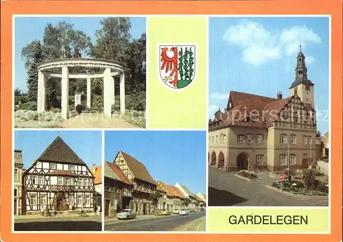 Gardelegen Grabmal Otto Reutter Rathaus Stadtmauer Sandstrasse Kat. Gardelegen