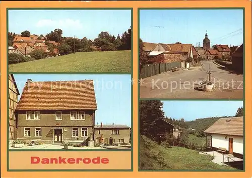 Dankerode Quedlinburg Rat der Gemeinde Post Kuhtor Bungalowsiedlung Kat. Dankerode Quedlinburg