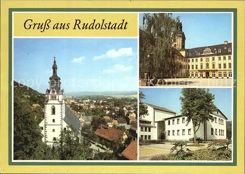 Rudolstadt Heidecksburg Innenhof Theater Kat. Rudolstadt