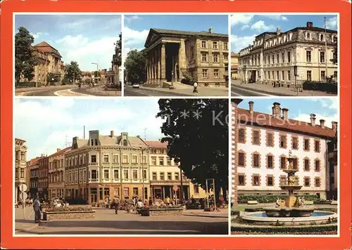 Meiningen Thueringen August Bebel Strasse Landestheater Schloss Elisabethenburg Museum Kat. Meiningen