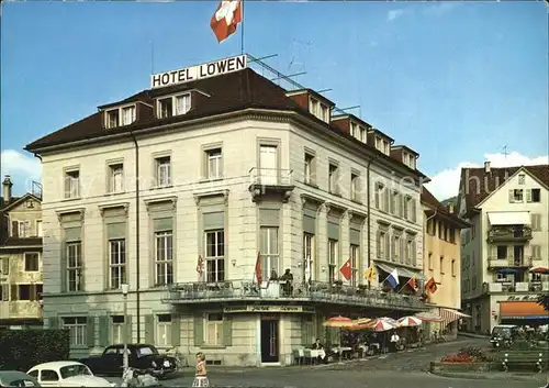 Zug ZG Hotel Loewen Kat. Zug