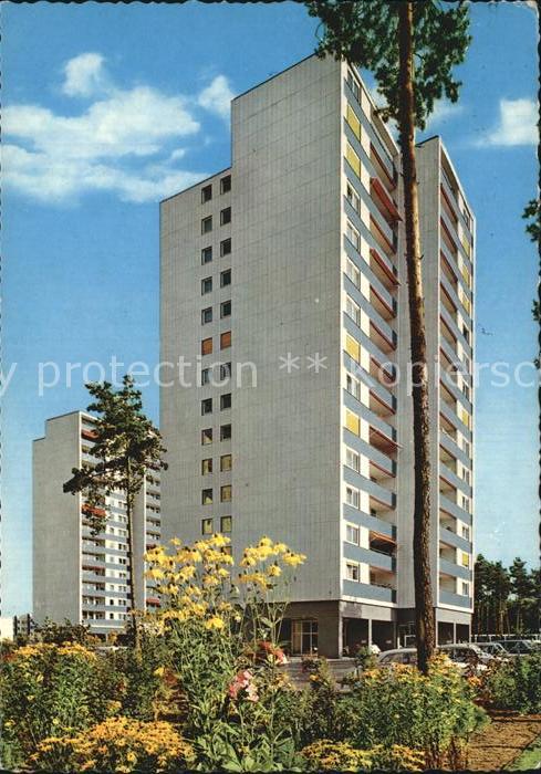 Erlangen Hochhaus Friedrich Bauer Strasse Kat Erlangen Nr Cx67518 Oldthing Ansichtskarten Bayern