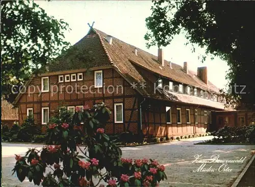 Mueden oertze Gasthaus Zum Bauernwald  Kat. Fassberg