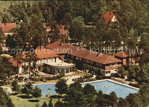 Hermannsburg Waldhotel am Schwimmbad  Kat. Hermannsburg