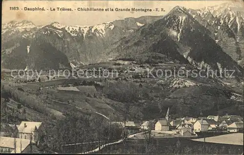 Le Trieves Saint Maurice Chichilianne et la Grande Montagne Kat. Saint Maurice en Trieves