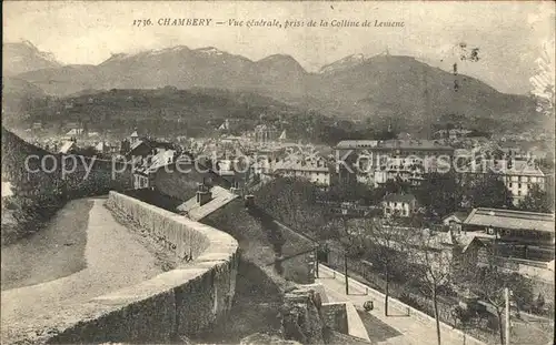 Chambery Savoie Vue prise de la Colline de Lemenc Kat. Chambery