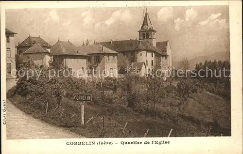 Corbelin Quartier de l Eglise Kat. Corbelin