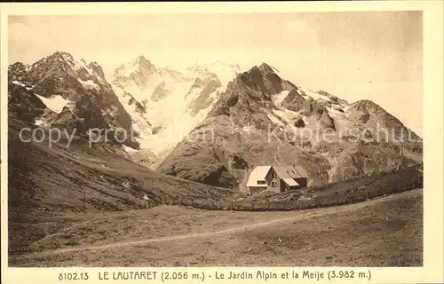 Le Lautaret Jardin Alpin et la Meije Hotel des Glaciers Kat. Saint Vincent les Forts