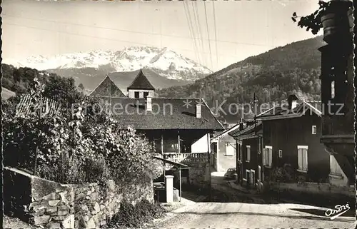 Laval Isere au fond Massif de Belle Etoile Collection Les Belles Alpes Francaises Kat. Laval