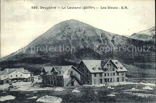 Le Lautaret Hotels et les Alpes Hotel des Glaciers Kat. Saint Vincent les Forts