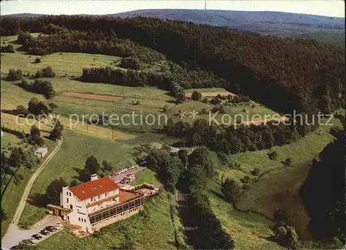 Rothenbuch Fliegeraufnahme Hotel Gasthof Pension Spechtshaardt Kat. Rothenbuch