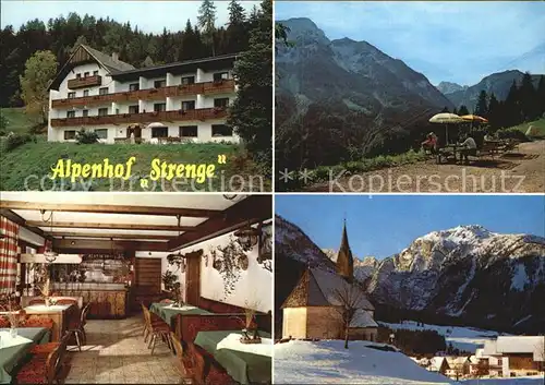 Lesachtal Alpenhof Strenge St. Jakob Kat. Lesachtal