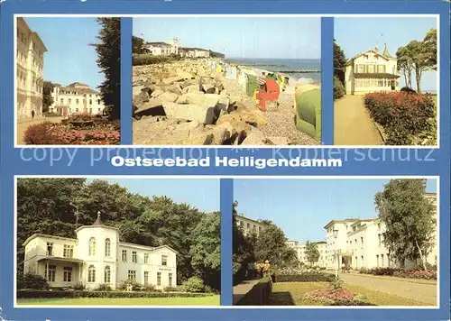 Heiligendamm Ostseebad Maxim Gorki Haus Strand Haus Weimar  Kat. Bad Doberan