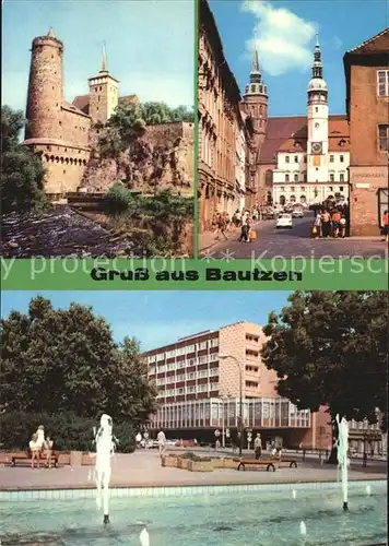 Bautzen Wasserkunst Michaeliskirche Kat. Bautzen