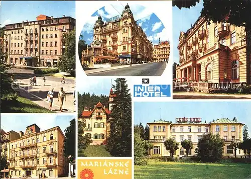 Marianske Lazne Inter Hotel Kat. Marienbad