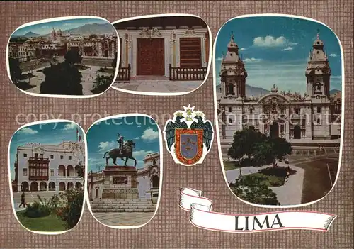 Lima Peru  Kat. Lima