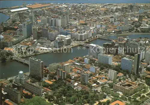Recife Fliegeraufnahme Skyline Kat. Recife