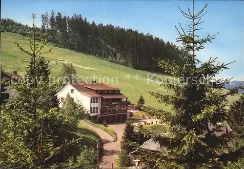 Todtnauberg Berghotel Ruebezahl Kat. Todtnau