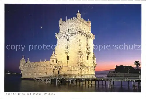 Lissabon Torre de Belem Kat. Portugal