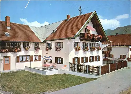 Unterammergau Haus Georg Goetschl Kat. Unterammergau