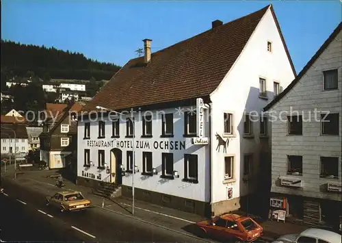 Furtwangen Hotel Zum Ochsen  Kat. Furtwangen im Schwarzwald