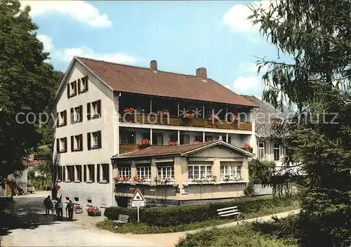 Oberharmersbach Gasthof Sonne  Kat. Oberharmersbach