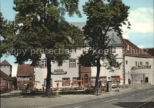 Staden Hessen Hotel Schloss Ysenburg  Kat. Florstadt