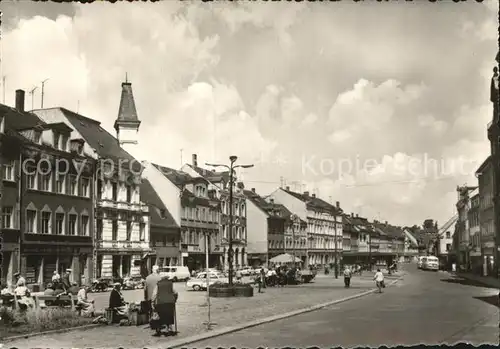 Werdau Sachsen Markt  Kat. Werdau