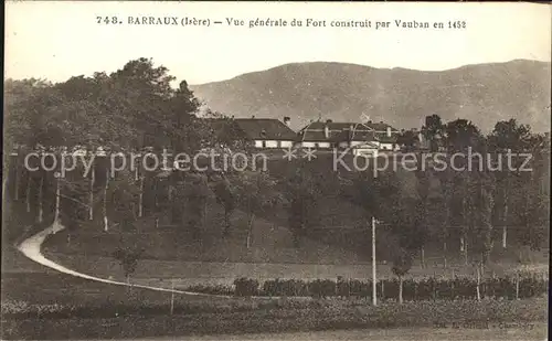 Barraux Fort construit par Vauban en 1452 Kat. Barraux