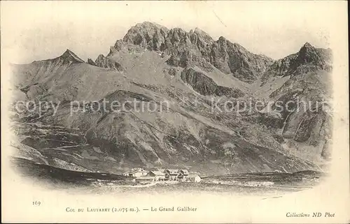 Le Lautaret Col du Lautaret Le Grand Galibiert Alpes Francaises Kat. Saint Vincent les Forts
