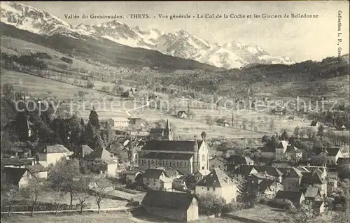 Theys Vallee du Graisivaudan Col de la Coche et les Glaciers de Belledonne Kat. Theys
