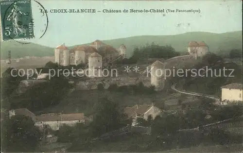 La Croix Blanche Chateau de Berze le Chatel Kat. La Croix Blanche