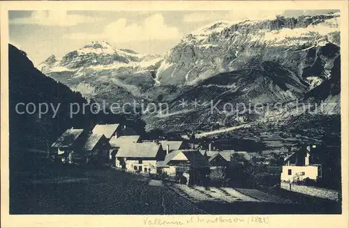 Vallouise et la chaine de Montbrison Alpes Kat. Vallouise