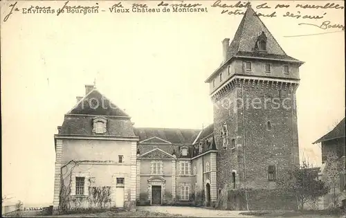 Bourgoin Jallieu Vieux Chateau de Montcarat Schloss Kat. Bourgoin Jallieu