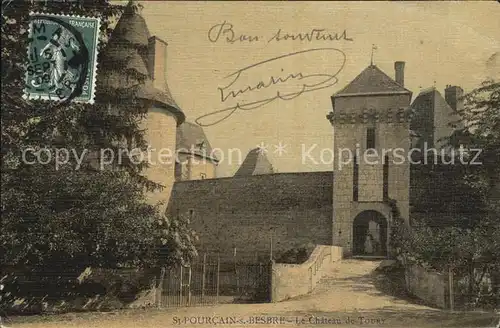 Saint Pourcain sur Besbre Chateau de Toury Schloss Kat. Saint Pourcain sur Besbre