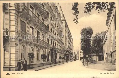 Vichy Allier Rue du Parc Kat. Vichy