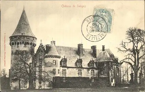 Saligny sur Roudon Chateau Schloss Kat. Saligny sur Roudon