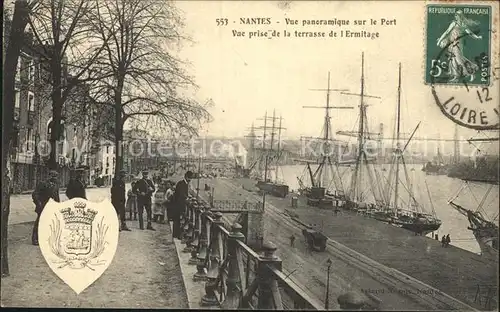 Nantes Loire Atlantique Vue panoramique sur le Port Bateaux Kat. Nantes