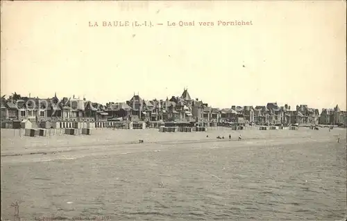 La Baule Atlantique Le Quai vers Pornichet Kat. La Baule Escoublac