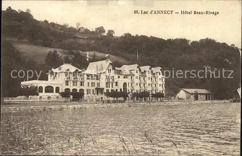 Annecy Haute Savoie Hotel Beau Rivage au Lac d Annecy Kat. Annecy