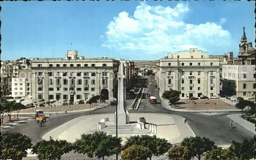 Floriana Teilansicht Monument Kat. Malta