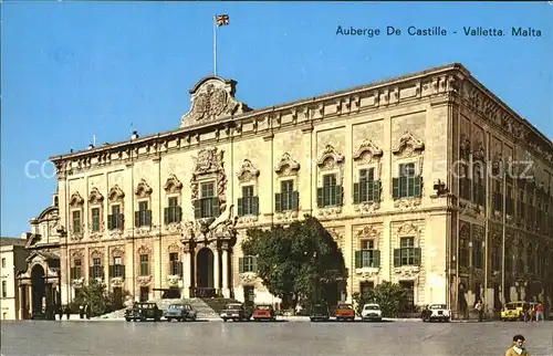 Valletta Malta Auberge de Castille Kat. Malta