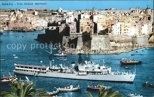 Malta The Grand Harbour Kat. Malta