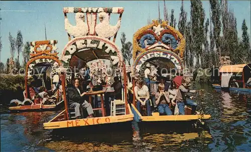 Mexico City Xochimilco Lake Kat. Mexico