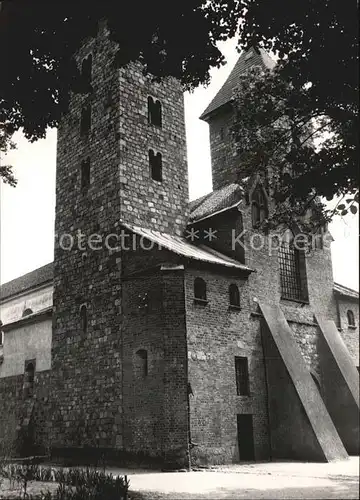 Czerwinsk Kosziol w przebudowany w okresie gotyku